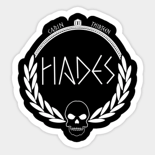 Cabin 13: Hades! Sticker